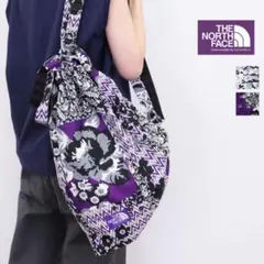 新品　ノースフェイス パープルレーベルフラワープリントフィールドトートバッグ