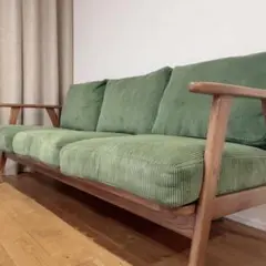 3人掛けソファ　新築時の家具付きだったソファ