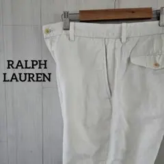 ポロラルフローレン☆ショートパンツ チノパン W32 白 0075