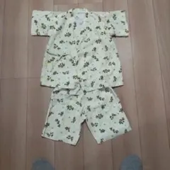 男児　半袖　じんべい　甚平　120