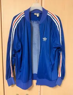 ゆ*と様 70sフランス製atp西ドイツadidasトラックジャケット トリコロ