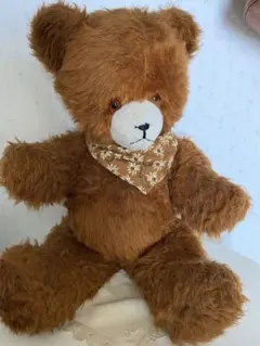 エクセレントファースト　くま　ぬいぐるみ　ベア　ヴィンテージ　レトロ　当時物 ぬいぐるみ ファースト社 昭和 レトロ くま クマ エクセレント