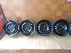 ハイエース純正ホイール4本セット15インチ新車外し - メルカリ
