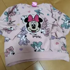 Disney ミニーマウス トレーナー ピンク