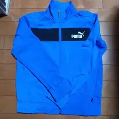 PUMA ジップアップジャージ 140サイズ 青