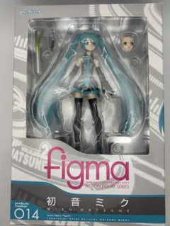 【欠品なし】figma014 初音ミク フィギュア 開封済 マックスファクトリーのサムネイル