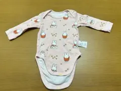 ユニクロ　ミッフィー柄 ピンク　ロンパース 肌着 70