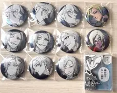 ブルーロック展　ミヒャエル・カイザー　缶バッジ　コマプレートスタンド