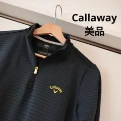 Callaway Lサイズ　レディース ハイネックジップカットソー ゴルフ