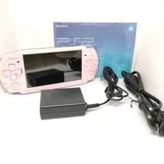 【美品】psp-3000 希少カラー 動作品　ブロッサム・ピンク本体PSvita