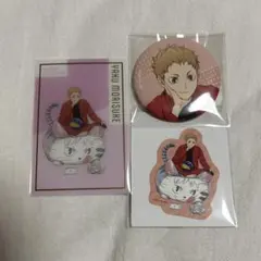 ハイキュー!! ゴミ捨て場の決戦 夜久衛輔 缶バッジ まとめ売り 完全受注生産「週刊少年ジャンプ」オールスター缶バッジ