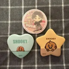 BTS BT21 SHOOKY SUGA 缶バッジ