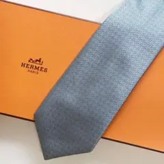 美品 エルメス HERMES ネクタイ シルク100% フランス製