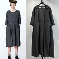 26AW コムコムCOMME des GARCONS ワンピース グレー S - メルカリ