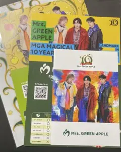 2025年最新】mrs.green apple クリアファイルの人気アイテム - メルカリ