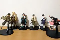 鬼滅の刃 絆ノ装などフィギュアセット6体（オマケ付）
