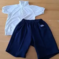 体操服　半袖　ハーフパンツ　ピアスター　140　②