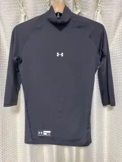 UNDER ARMOUR ハイネック アンダーシャツ LG ブラック