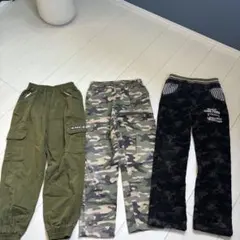 男の子 ボトムス 130 3着まとめ売り