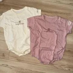 アンパンマン 半袖ロンパース 2枚セット 70