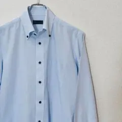 【P.S.FA】シャツ Mサイズ ストライプ パーフェクトスーツファクトリー