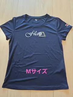 FILA ネイビー Tシャツ Mサイズ