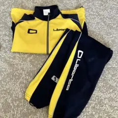 Liberta リベルタ　130ジャージ 上下セット イエロー/ネイビー