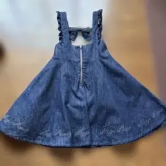 美品！！！Mezzo Piano♡ジャンバースカートデニム