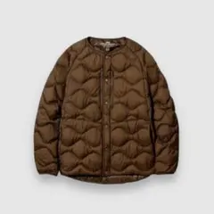 ユニクロ ホワイトマウンテニアリング ウルトラライトダウン ブラウン XL