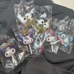 サンリオ　カラフルキャンディチャーム　マイメロ クロミ　けろっぴ　ハンギョドン