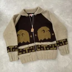 XLARGE パックマンデザイン ニットセーター M