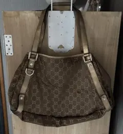 【美品】GUCCIグッチ ショルダー　アビー GG柄 GGキャンバス