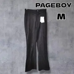 【新品】PAGEBOY クリアスエードフレアパンツ M