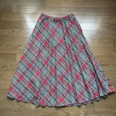 FREES’MART☆チェック柄ロングプリーツスカート M