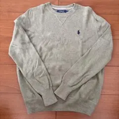 【POLO】オリーブグリーン トレーナー XS