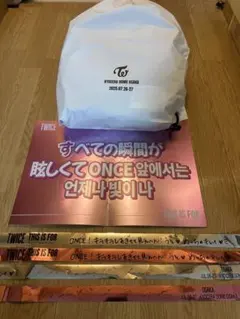 TWICE ツアーアップグレード特典スローガン・銀テープおまけ付き