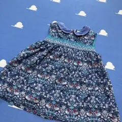 sence of wonder リバティ柄ノースリーブブラウス