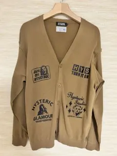 ブラウン カーディガン