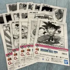 一番くじ DRAGON BALL 40th 其之一　クリアファイル　まとめ売り