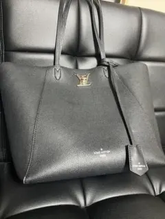 ルイヴィトン ロックミー カバ M54682 ネイビー トートバッグ - メルカリ