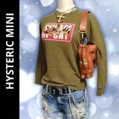 希少 ヒスミニ ロンT 平成ギャル y2k 海外ガール アメカジ 90's