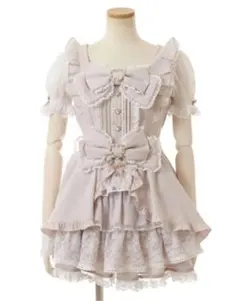 フロントカシュクールBIGリボンセットアップ