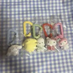 即日発送 カラフルカラビナマスコットチャーム 全5種 コンプリート