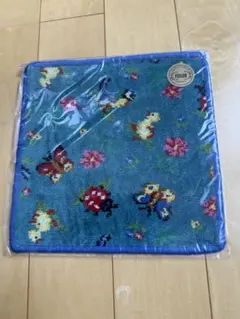 FEILER ハイジ　ハンカチ　縁ブルー