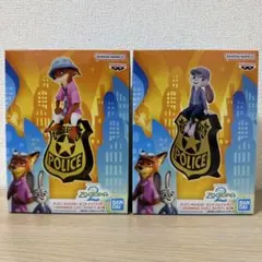 ズートピア2　モニタートップフィギュア　ジュディ＆ニック　2体セット