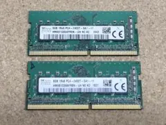 り*ち様 Micron DDR4 8GB PC4-3200AA メモリ 2枚セッ り*ち様 Micron DDR4 8GB PC4-3200AA メモリ 2枚セッ - メルカリ