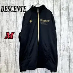 【183】【美品】DESCENTE デサント　ジャージ　黒　金のサムネイル