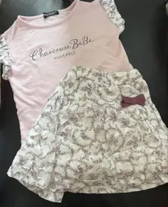 BeBe トップススカートセット