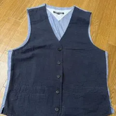 TOMMY HILFIGER ネイビー・グレー ベスト