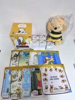 くまのプーさん原作デビュー95周年　一番くじ　ABEF賞セット